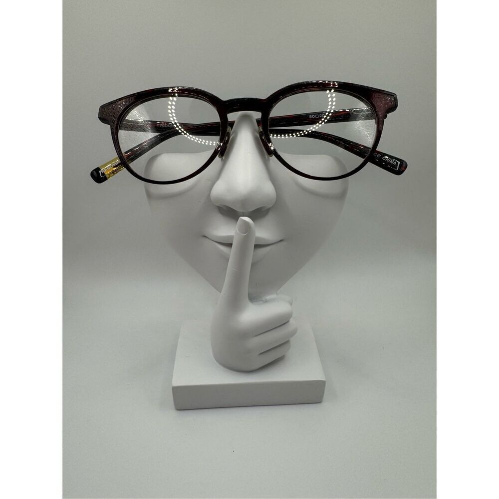 eyebobs Low Hanging Fruit eyeglass frames metallic burgundy new without case